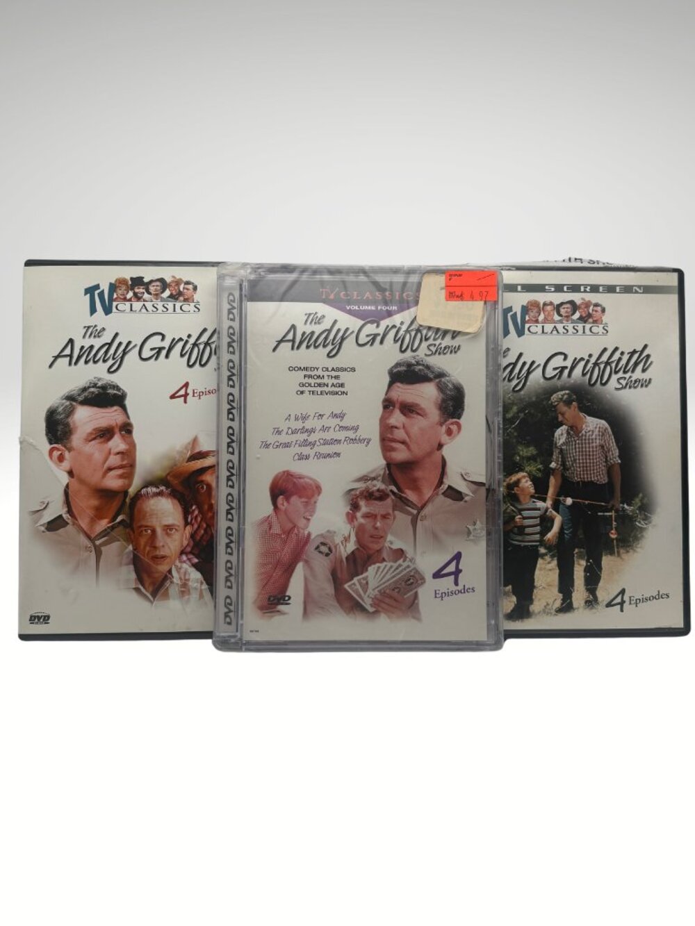 The Andy Griffith Show DVD Lot of 3 (SKU: 13DVD)